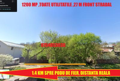 Central . 1200 mp la 1,4 km din Podu de Fier , toate utilitatile 191 EURO / MP - 1