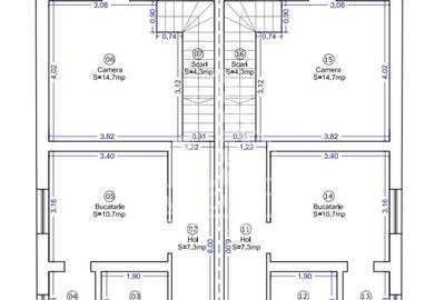 Duplex complet decomandat, cu 4 camere si 2 bai, langa Bucovat - 14