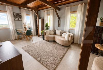 Casă individuală-panoramă superbă, teren 900 mp–liniște si aer curat in Salicea - 3
