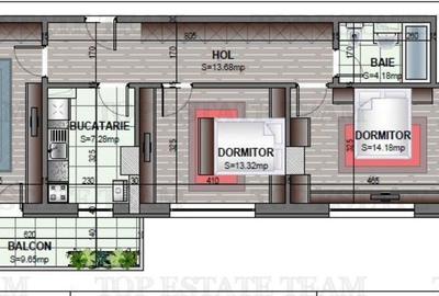 Apartament 3 camere spatios bloc finalizat sector 6-Militari - 3
