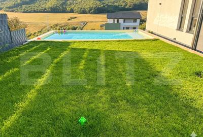 Casă la cheie cu piscină infinity, zona Valea Seaca - 4
