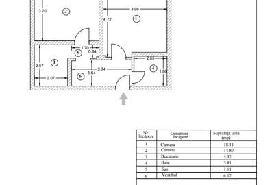 Vanzare apartament 2 camere decomandat, adiacent Soseaua Giurgiului - 11