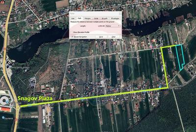 Teren intravilan, 9195 mp, dubla deschidere,Vladiceasca/Snagov - 3