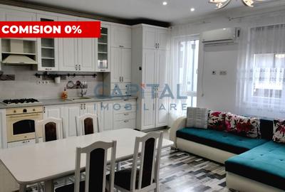 Apartament cu 3 camere semidecomandat, mobilat în Florești