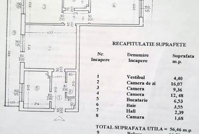 Apartament 3 Camere Spațios 68 mp Piața Muncii – 2 Minute Metrou - 1