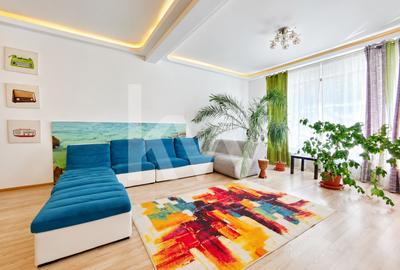Apartament cu 3 camere decomandat, mobilat în Tractorul