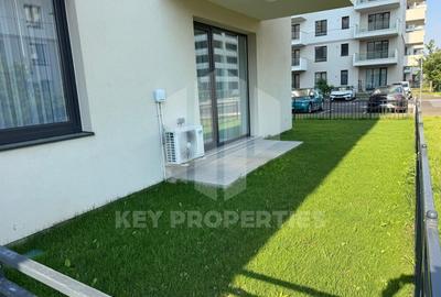 Greenfield, 2 camere nou, prima inchiriere cu gradina - 70 mp si parcare - 15