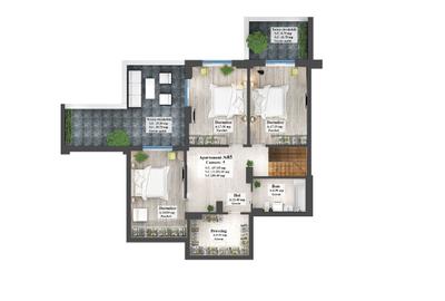 VÂNZARE - PENTHOUSE - COPOU - 157 mp utili - 5
