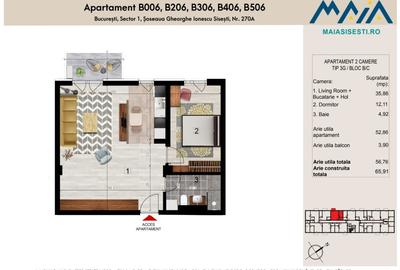 2 CAMERE | FINISAJE PREMIUM | BANEASA | SECTOR 1 | BUCURESTI - 6