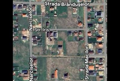 Sanandrei teren de vanzare 800 mp 2 fronturi stradale comision 0 - 1