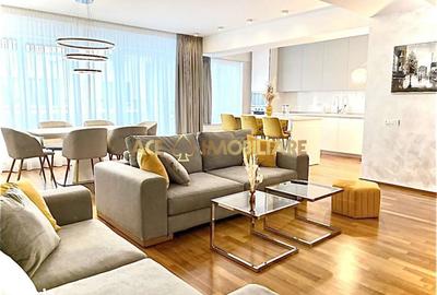 Apartament cu 3 camere decomandat, mobilat în Herăstrău