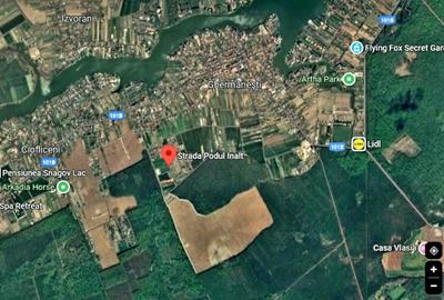 Vanzare 1875 mp teren Snagov, langa padure, zona superba, toate utilitatile - 8