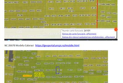 Licitatie  16 loturi de teren extravilan situate în Jud. Călărași, Com Modelu - 9