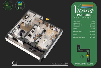 Apartament 2 camere decomandat, parc Tudor Arghezi, Bd. Metalurgiei - 7
