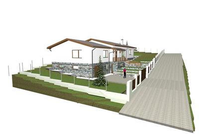 Casa mediteraneana  cu 1000 mp teren  zona Salistea Noua comision 0% - 9