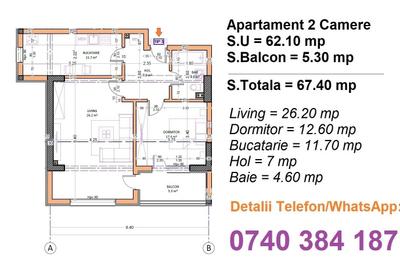 2 Camere Decomandat - Metrou Berceni - Bloc Nou - Zona Linistita - Parc - 5