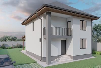VIND CASA ELEGANTA in EDEN FOREST cu 4-5 camere 2-3 bai P+1+pod incalzire pardos - 2