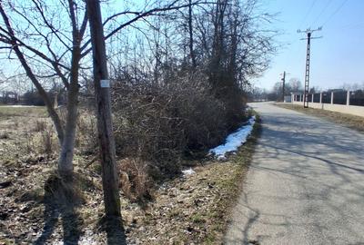 Teren intravilan 1830 mp , D - 31 ml , zona rezidentiala - 4