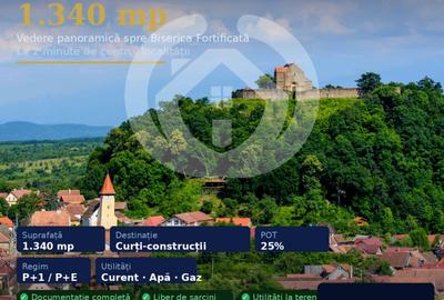 VÂNZARE TEREN INTRAVILAN | 1340 MP | CISNĂDIOARA, SIBIU - 2