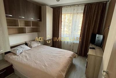 Apartament cu 2 camere semidecomandat, mobilat în Lujerului