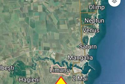 Vanzare 5 Ha ( 50000 mp ) teren compact in Limanu, judetul Constanta