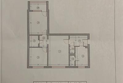 Apartament cu 3 camere semidecomandat în Drumul Taberei