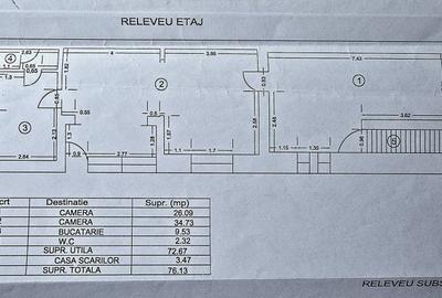 Casa S+P+1+Pod - 210,73 mp + teren 176 mp - zona Baicului - Gara Obor - 16