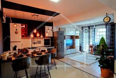 Apartament cu 3 camere semidecomandat, mobilat în Dămăroaia