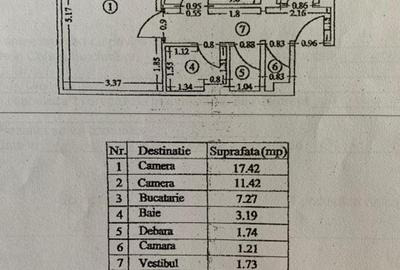 Vanzare ap. 2 cam.  et. 5/10, metrou N. Grigorescu, parc IOR - 11