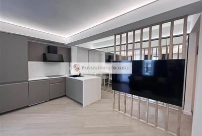 Apartament cu 2 camere semidecomandat, mobilat în Pipera