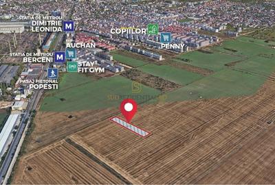 Lot de teren de vanzare, 2500 mp, metrou Berceni, Popesti-Leordeni - 4