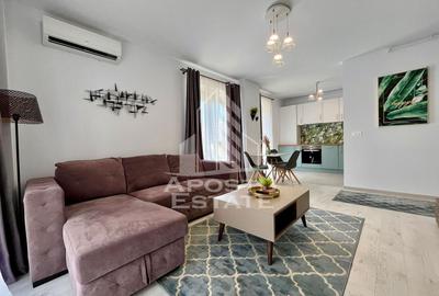 Apartament cu 2 camere semidecomandat în Aradului