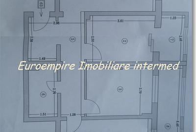 Apartament cu 3 camere decomandat în Dacia