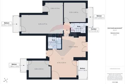 Apartament 4 camere nemobilat de închiriat, bloc nou zona Banu Manta - 7