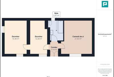 Apartament 2 niveluri strada Mihai Eminescu - 22