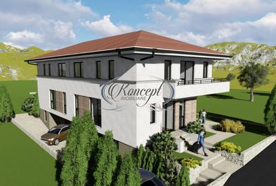 Duplex cu teren generos si panouri fotovoltaice in Dambul Rotund - 1