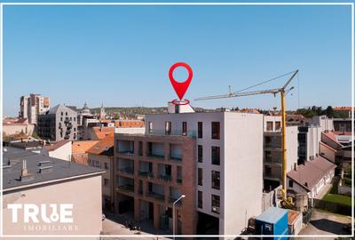 Ap. 2 cam, 57.3m? + 16.2m?, ultracentral, Arossa Center, Tg. Mureș! - 21