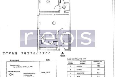 VANZARE APARTAMENT 2 CAMERE DOROBANTI 55MP RENOVAT READY TO MOVE IN - 15