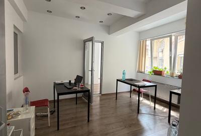 Piata Romana / cladire comerciala 2004 / duplex etaj 1+2/5 / 6 camere + receptie - 8