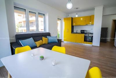 Apartament cu 2 camere open-space, mobilat în Central