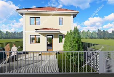 Vila 4 camere 120 mp utili 290 mp teren de vanzare in Selimbar - Sibiu - 4