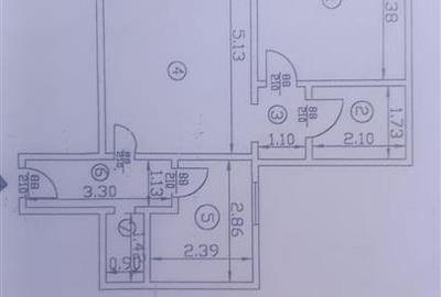 Apartament 2 camere, etaj 1, Bulevardul Stefan cel Mare - 8