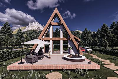 Casa de vacanta A-Frame, Glajerie, Rasnov