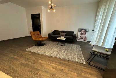 Băneasa Greenfield 2 camere +curte 35 mp mobilat complet - 1