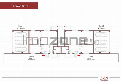 3 camere, CURTE 67 mp si 2 PARCARI proprii, 75 MP, FINISAT MODERN,  COMISION 0% - 10