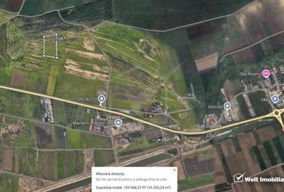 Teren zona Colonia Hodai, 10320 mp, Utr - TDA-L, terasat, acces auto - 5