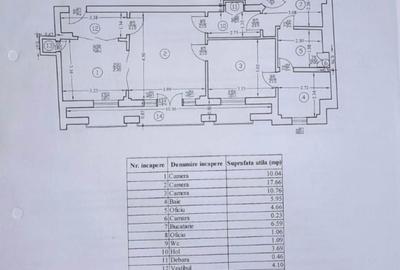 Apartament 3 camere Centru - Universitate - 15