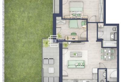 Apartament 3 Camere | 63 mp + gradina 63mp | – Sibiu - 14