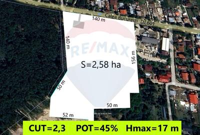 Teren intravilan 2.58 ha in proximitatea capitalei - 1