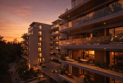 Vedere spre parc - apartament 4 camere de vânzare - zona Domenii - 2